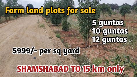 Farm Land Plots For Sale Guntas Guntas Per Sq Yard