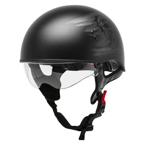 Gmax Hh Ritual Naked Half Shell Helmet Motorcycleid