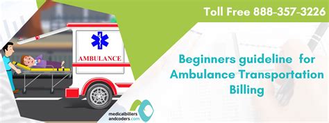 Beginners Guideline For Ambulance Transportation Billing