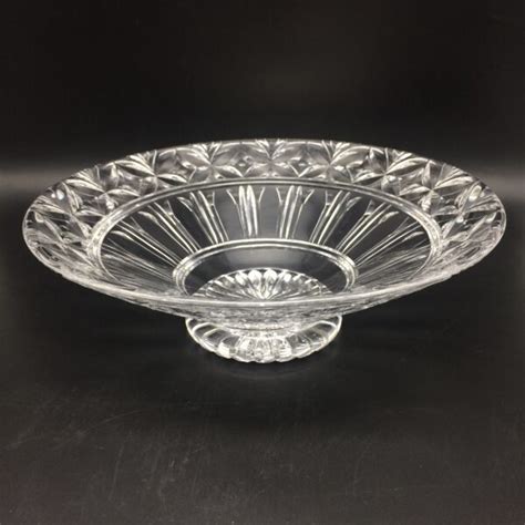 Large Beautiful ‘stuart Crystal Fruit Bowlcentrepiece Keepsakes