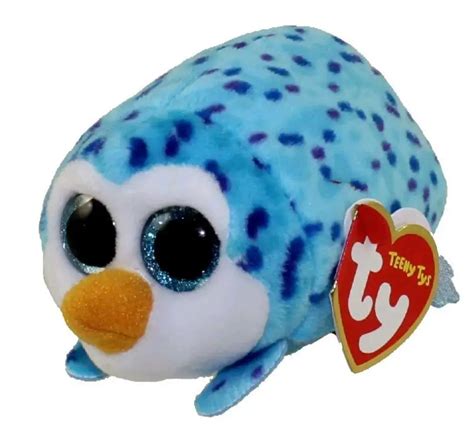 4 Ty Beanie Boos Teeny Tys Stackable 4 Inch Gus Blue Penguin