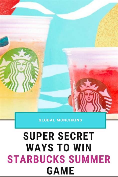 Starbucks Summer Game 2021 Is Here Super Secret Ways To Win