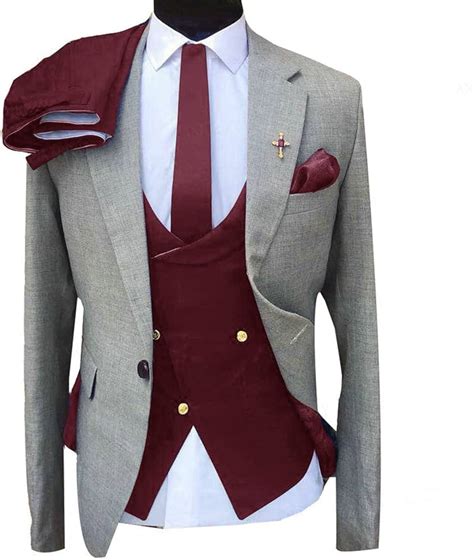 Top Với Hơn 89 Về Burgundy Vest Mens Mới Nhất Vn