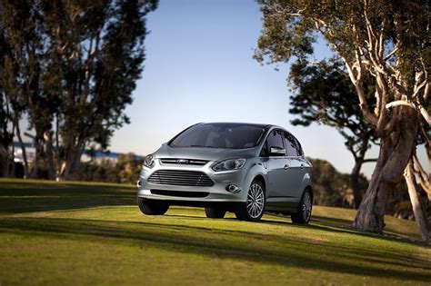 HD Wallpaper Ford C Max Energi Ford C Max Phev Hev Car Tree Mode