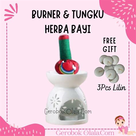 Burner Tungku Herba Baby Tungku Baby Tungku Herba Bayi Burner