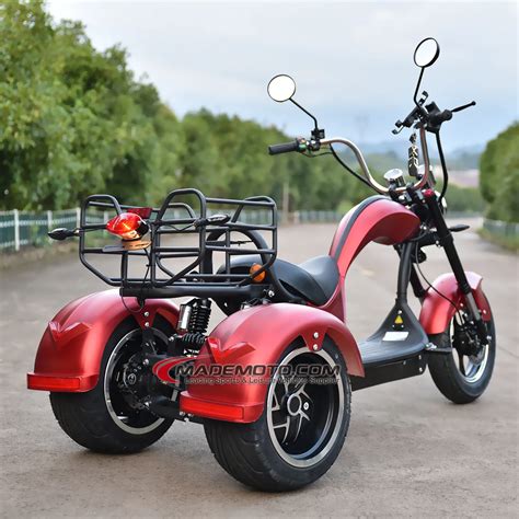 Three Wheels Big Tire Trike Atv Adult Citycoco 3 Wheel Electric Scooter