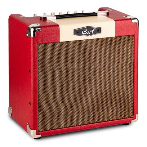 Electric Guitar Amplifier Cort Cm15 Dark Red Combo Factory New Buy