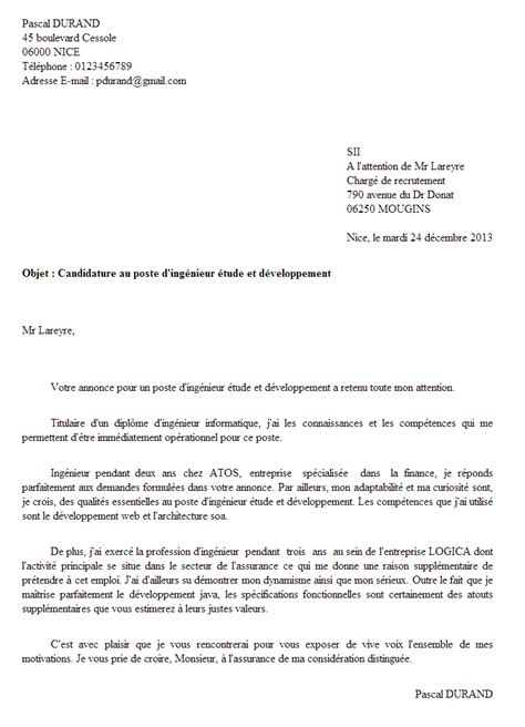 Lettre De Motivation Pour Une Entreprise Laboite Cv Fr