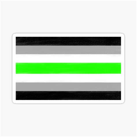 Agender Pride Flag Sticker For Sale By Existentialcrab Redbubble