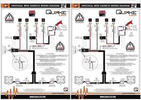 Universal Wire Harness With Inline Fuse And Toggle Switch