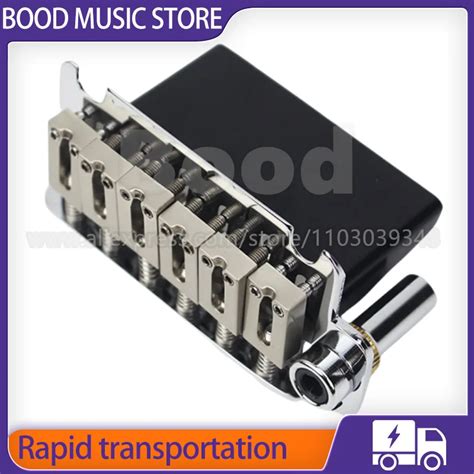 Guitarra El Trica Tremolo Bridge System Prata Define Para Fend St