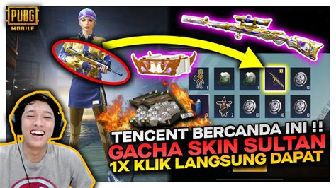 Tencent Bercanda Gacha Skin Sultan X Klik Langsung Dapat Gila