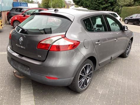 Renault Megane Iii Berline V Tce Salvage Vehicle Gray