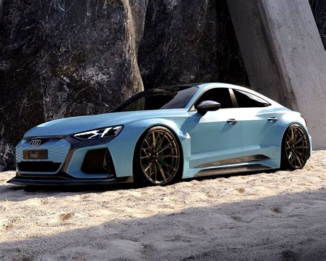 2021 Custom Baby Blue Audi E Tron Gt By Anissadothings