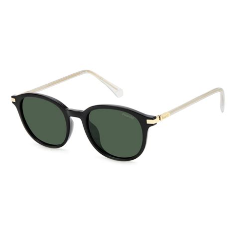 Polaroid PLD 4148 G S X 7ZJ UC Black Green Sunglasses Unisex