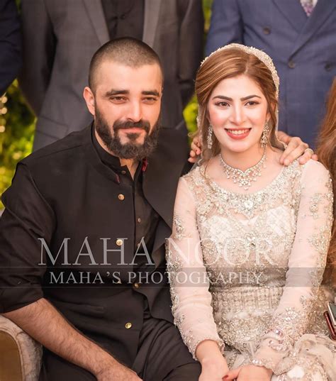 Hamza Ali Abbasi and Naimal Khawar Reception Pictures in HD | Reviewit.pk