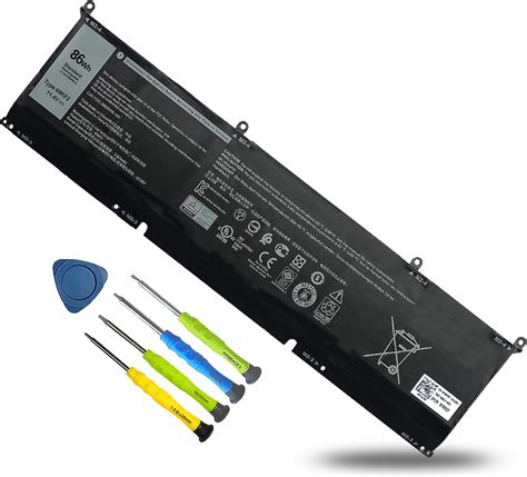 Amazon Mobik Kf Cell Wh Battery Replacement For Dell Xps