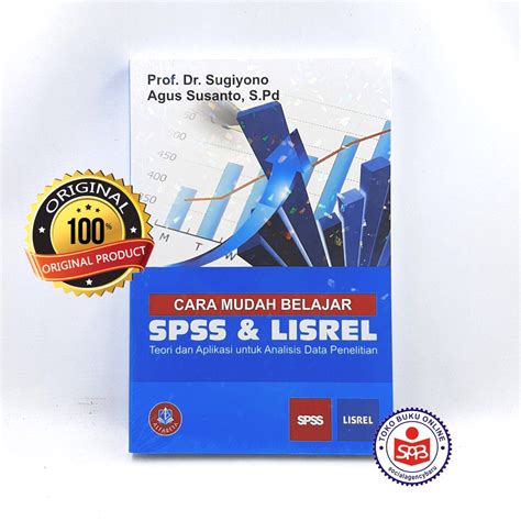 Jual Cara Mudah Belajar Spss Dan Lisrel Sugiyono Shopee Indonesia