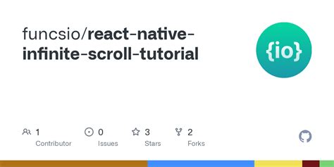 Github Funcsio React Native Infinite Scroll Tutorial