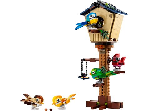 Lego La Cabane à Oiseaux 31143 Lego Creator 3 In 1 2023 Planète Briques