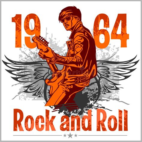 Guitar Rock Roll Vector Stock Illustrations 11 342 Guitar Rock Roll