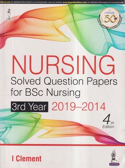 Nursing Solved Question Papers For Bsc Nursing Rd Year I