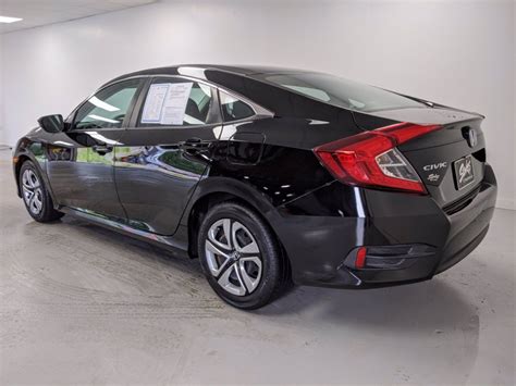 Pre Owned 2017 Honda Civic LX FWD 4D Sedan