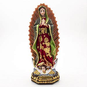 Imagem Nossa Senhora de Guadalupe Resina 16 cm Amém decoração religiosa