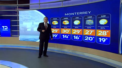 Pronóstico del tiempo para Monterrey 28 de octubre de 2024 Telediario