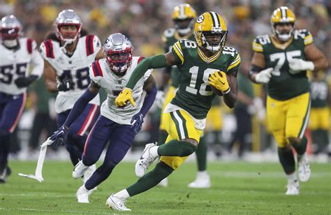 Packers Rookie Wr Malik Heath Shines Again Vs Patriots