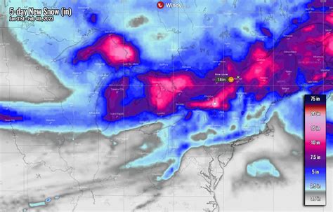 The Coldest Air of 2023 Plunges from Canada into the United States ...