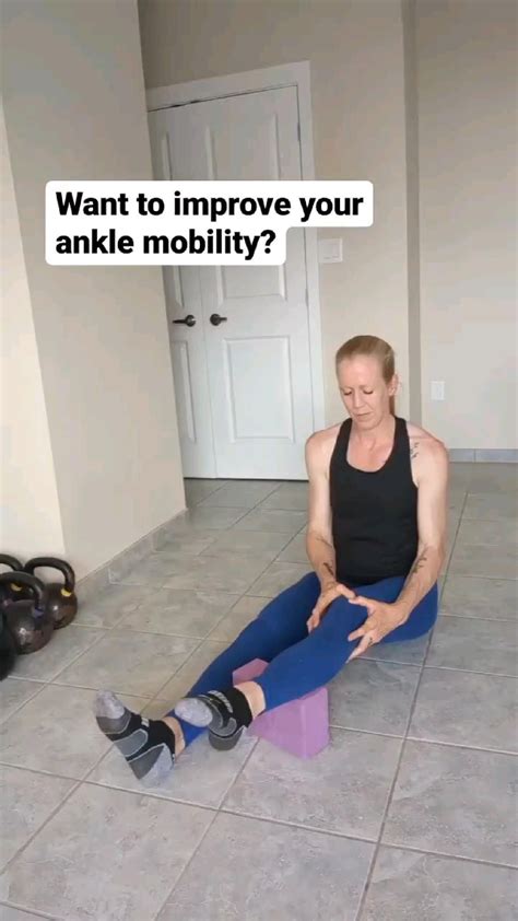 Wanting To Improve Your Ankle Mobility Try The Routine 2 3 Times Week Artofit