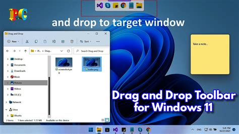 Drag And Drop Toolbar For Windows Easy Method Youtube