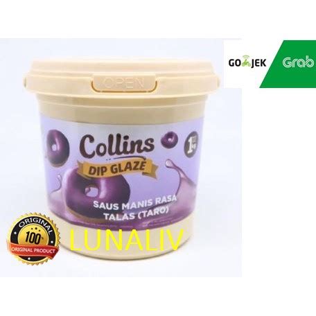 Jual Collins Dip Glaze Taro Talas Kg Shopee Indonesia