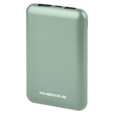 Buy Ambrane Powerlit 10000mah Li Polymer Power Bank Green Online