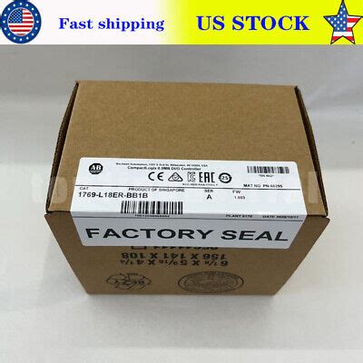 New Allen Bradley L Er Bb B Compactlogix Mb Di O Controller Ab