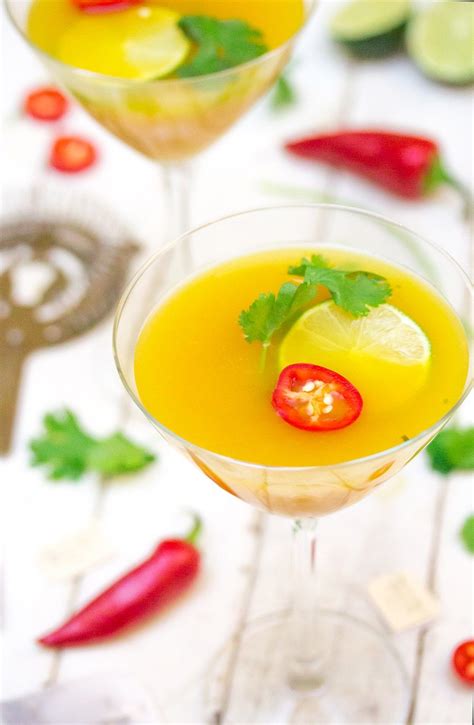 Spicy Mango Martini Recipe My Recipes