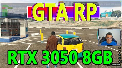 RTX 3050 8GB GTA RP FIVEM 1080P TESTE FPS ATUALIZADO JULHO 2022 YouTube