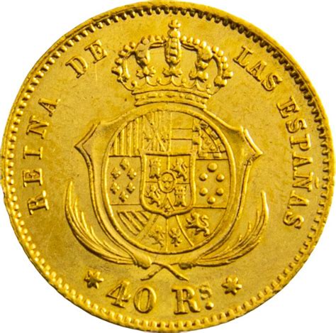 Spanje Isabel II 1833 1868 4 Escudos Madrid 1863 Catawiki