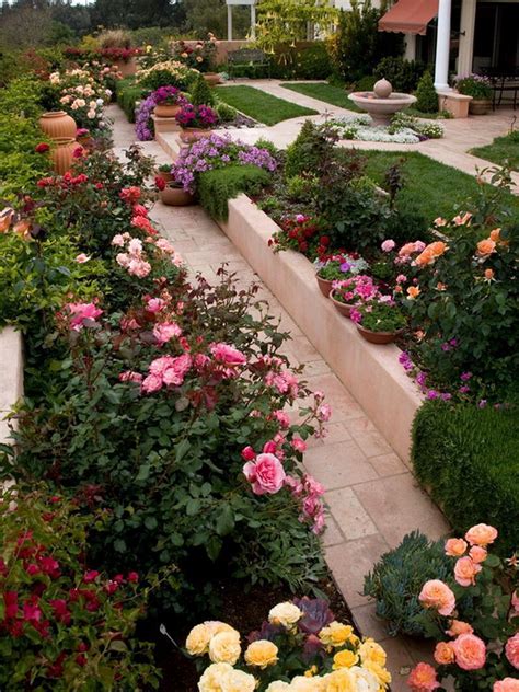 Rose Garden Ideas For Small Backyard