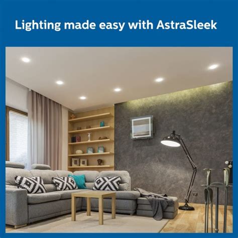 Philips Astra Sleek Watt Round Led Downlighter Led Ceiling Light