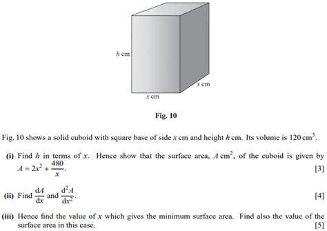 Differentiation Modelling Kappa Maths Resources For A Levels Gcse