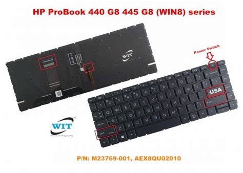 Laptop Keyboard Keypad For Hp Probook G Hp Probook G Win