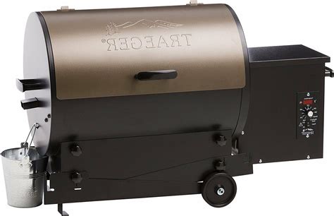 traeger tfblzb tailgater  series freestanding grill bronze