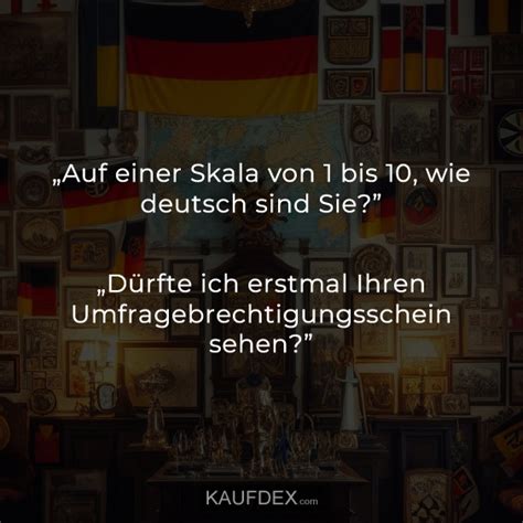 Auf Einer Skala Von 1 Bis 10 Wie Deutsch Sind Sie Kaufdex