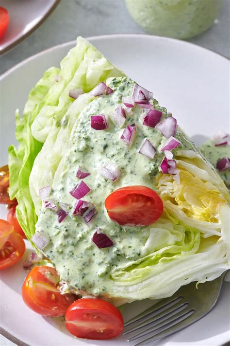 Green Goddess Wedge Salad Weelicious