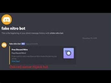 Arnaque Fake Discord Nitro FR ANTI SCAM CYBERCERCURITER YouTube