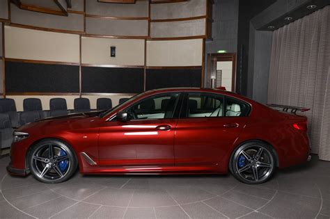 Video 2021 Bmw M5 Lci Featured In Aventurine Red Metallic On The Ring