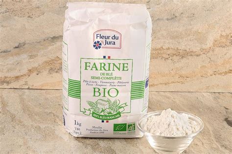 La Farine semi complète T80 BIO mon marché fr