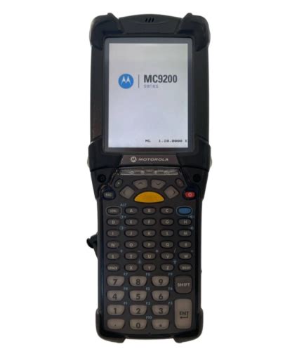 New Zebra Motorola Mc92n0 Gj0sxera5wr Barcode Scanner Windows W Battery Ebay